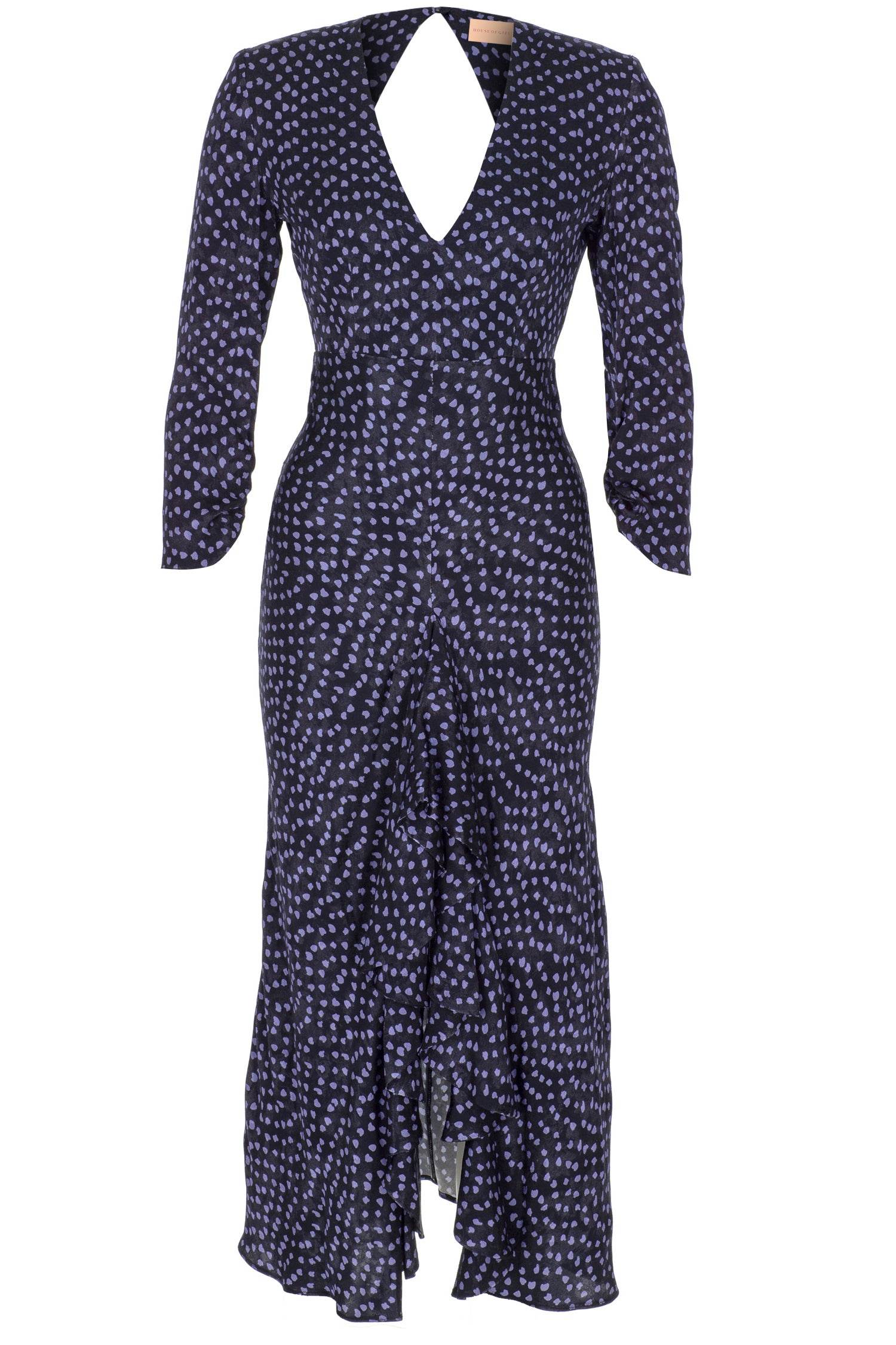 Roma dress in Electric