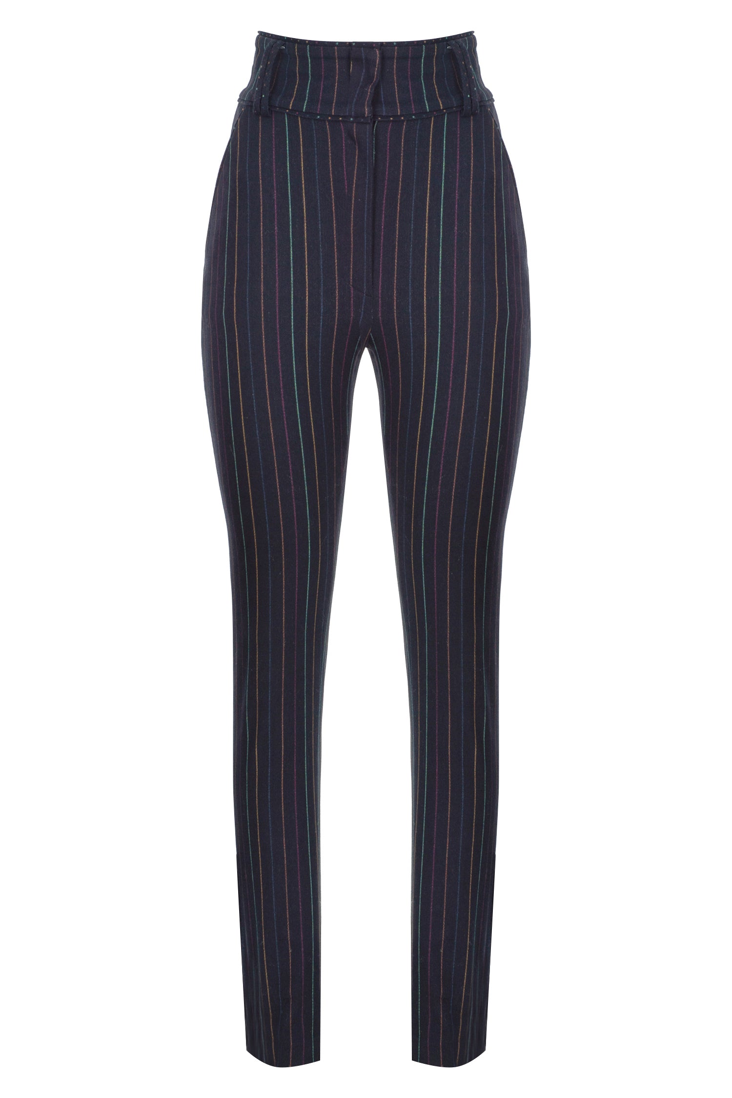 Milano Pants in Rainbow stripes