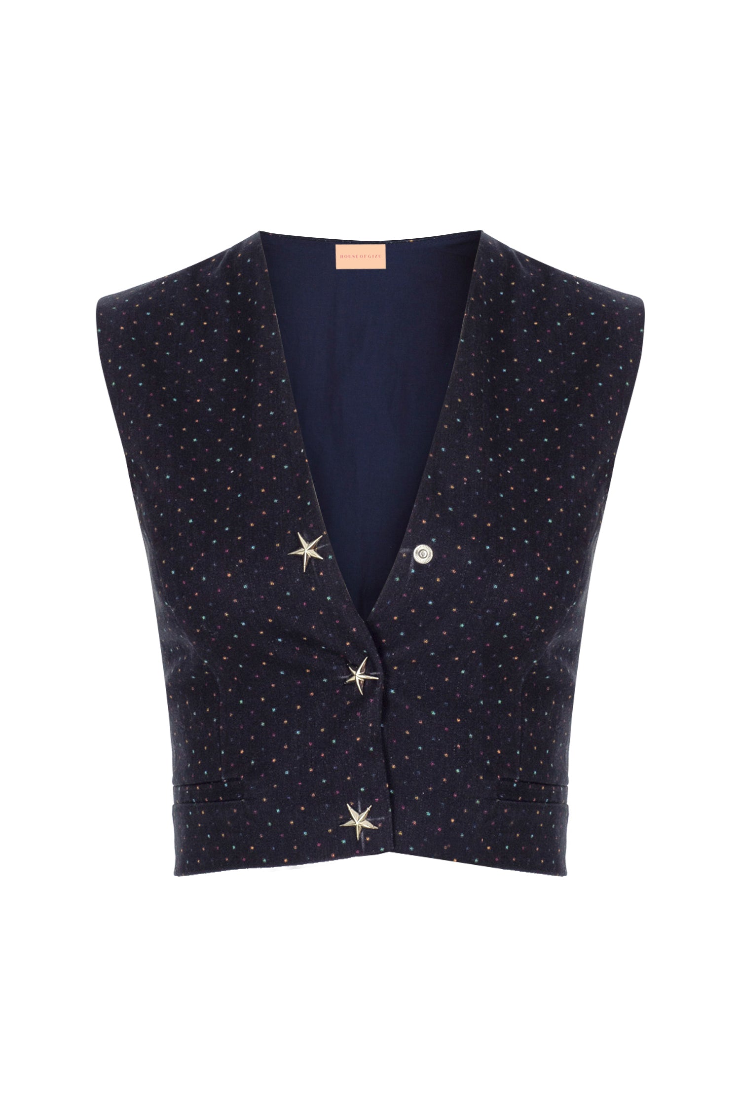 Milano Vest in Rainbow