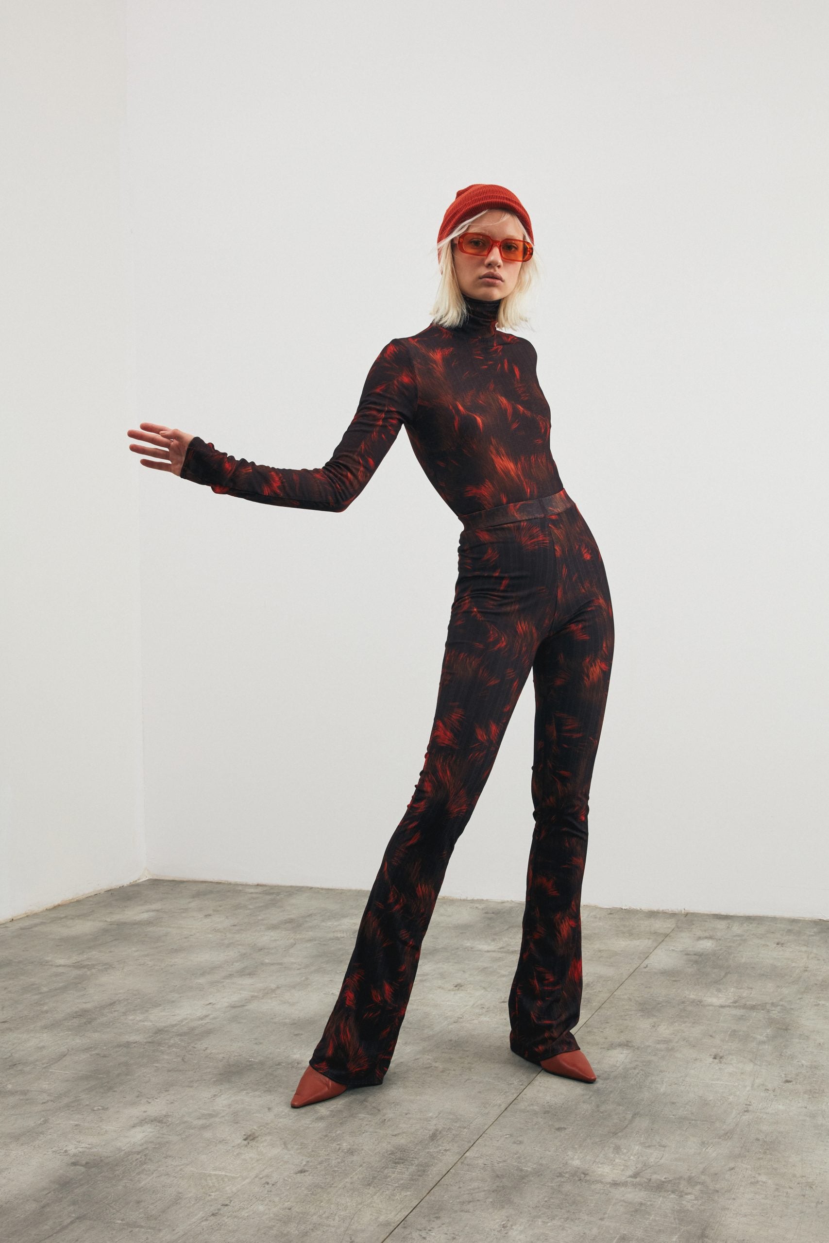 Alaia Top in Feathers