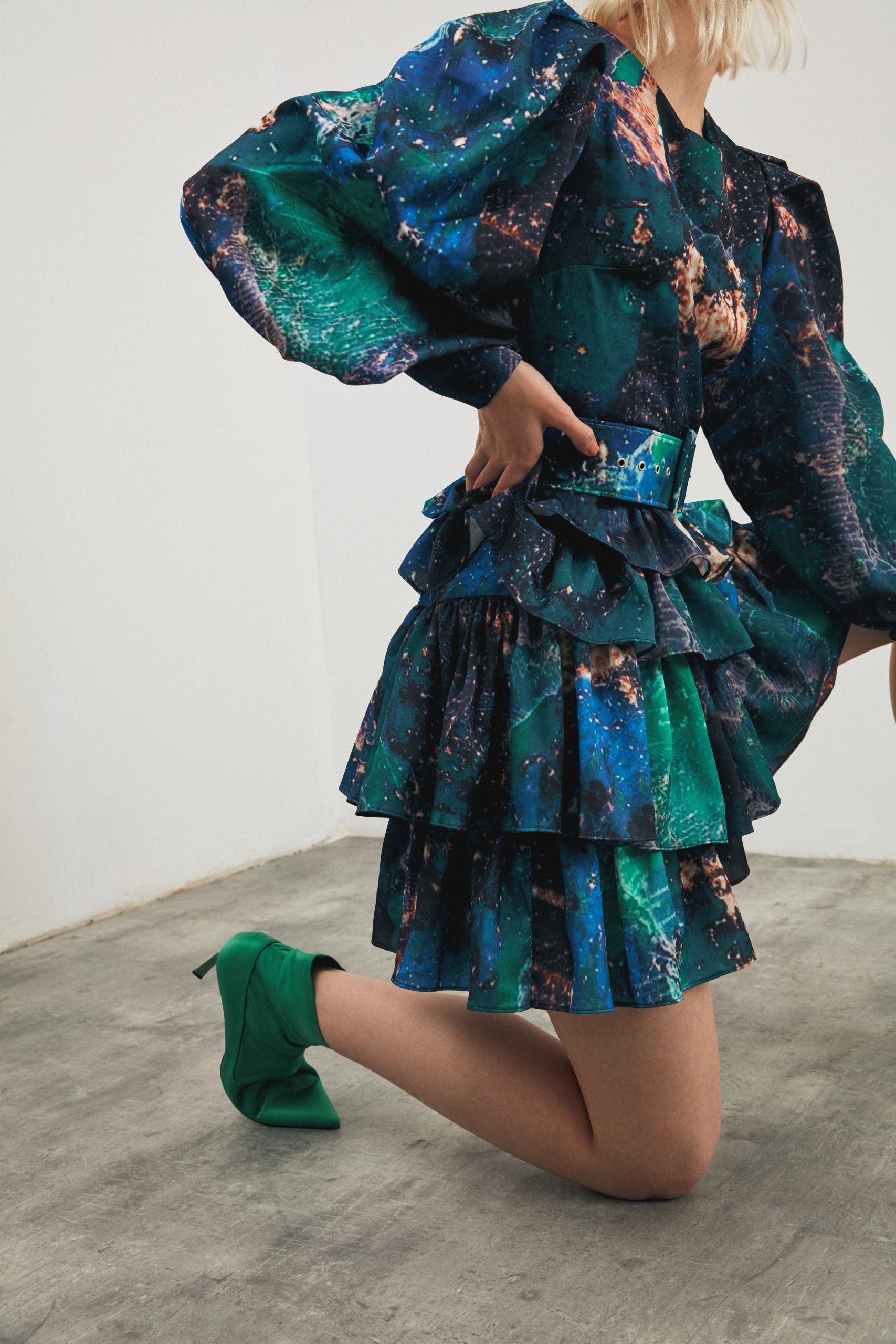 Ariana Dress in Galaxy