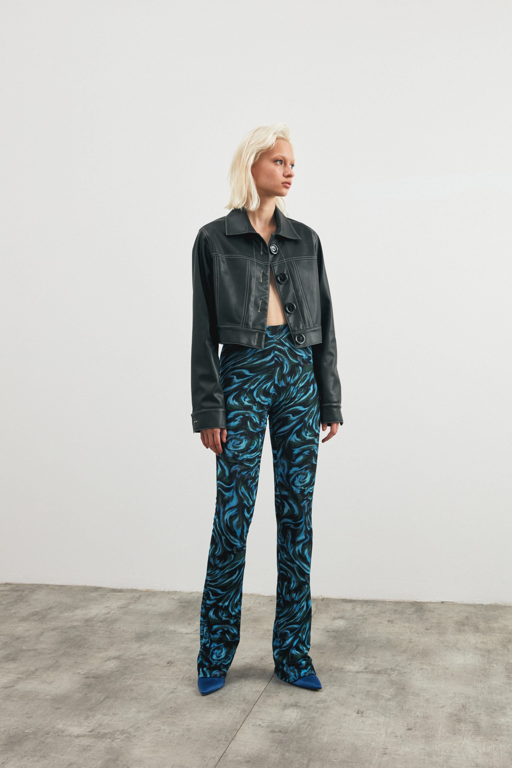 Gigi Jacket in Dark Dark Knight