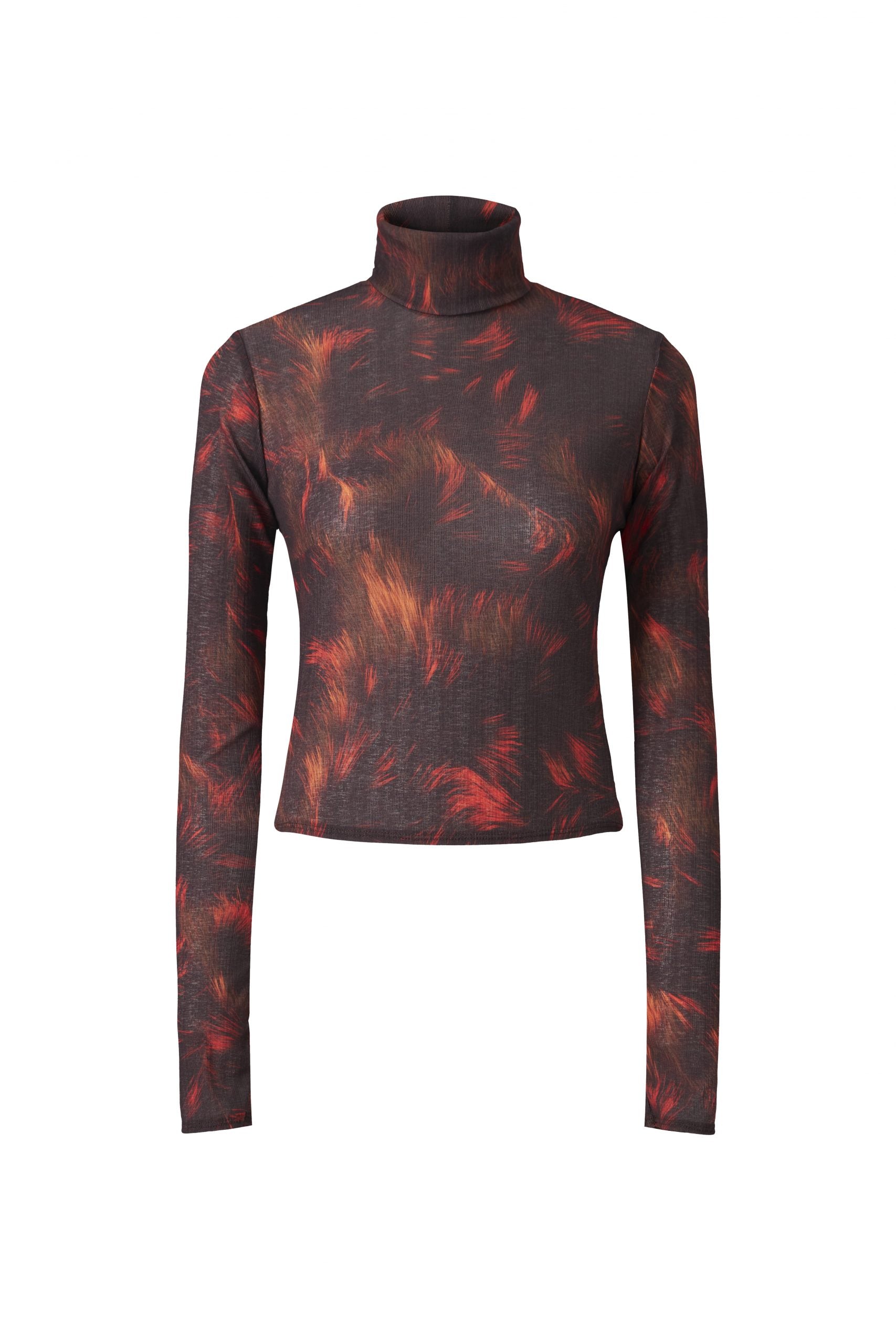 Alaia Top in Feathers