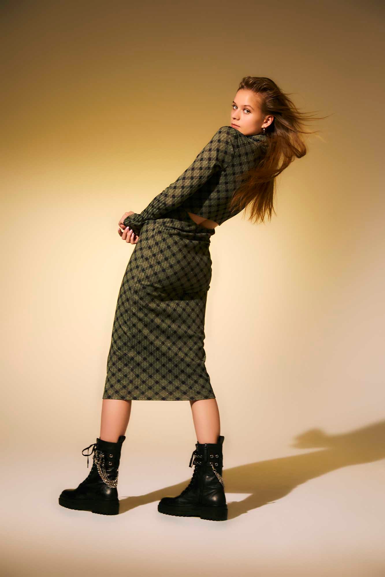 Palma dress in scotch