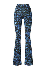 Alaia Pants in Swirls Blue